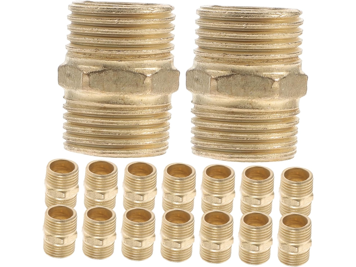 Kit Com 20 Conectores De Mangueira Rosca Macho, Resistentes E