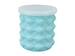 Balde de Gelo Silicone com Moldes Duplos | S/MARCA