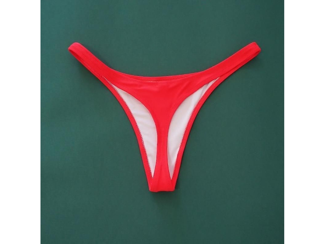 Calcinha fio dental feminina e infantil para banho, modelo 2026, confeccionada em poliéster, elastano e nylon.