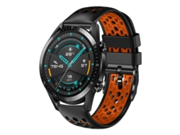 Lurelia Pulseira De Silicone Respirável Bicolor, Compatível Com Huawei Watch Gt2 (46 Mm E 22)