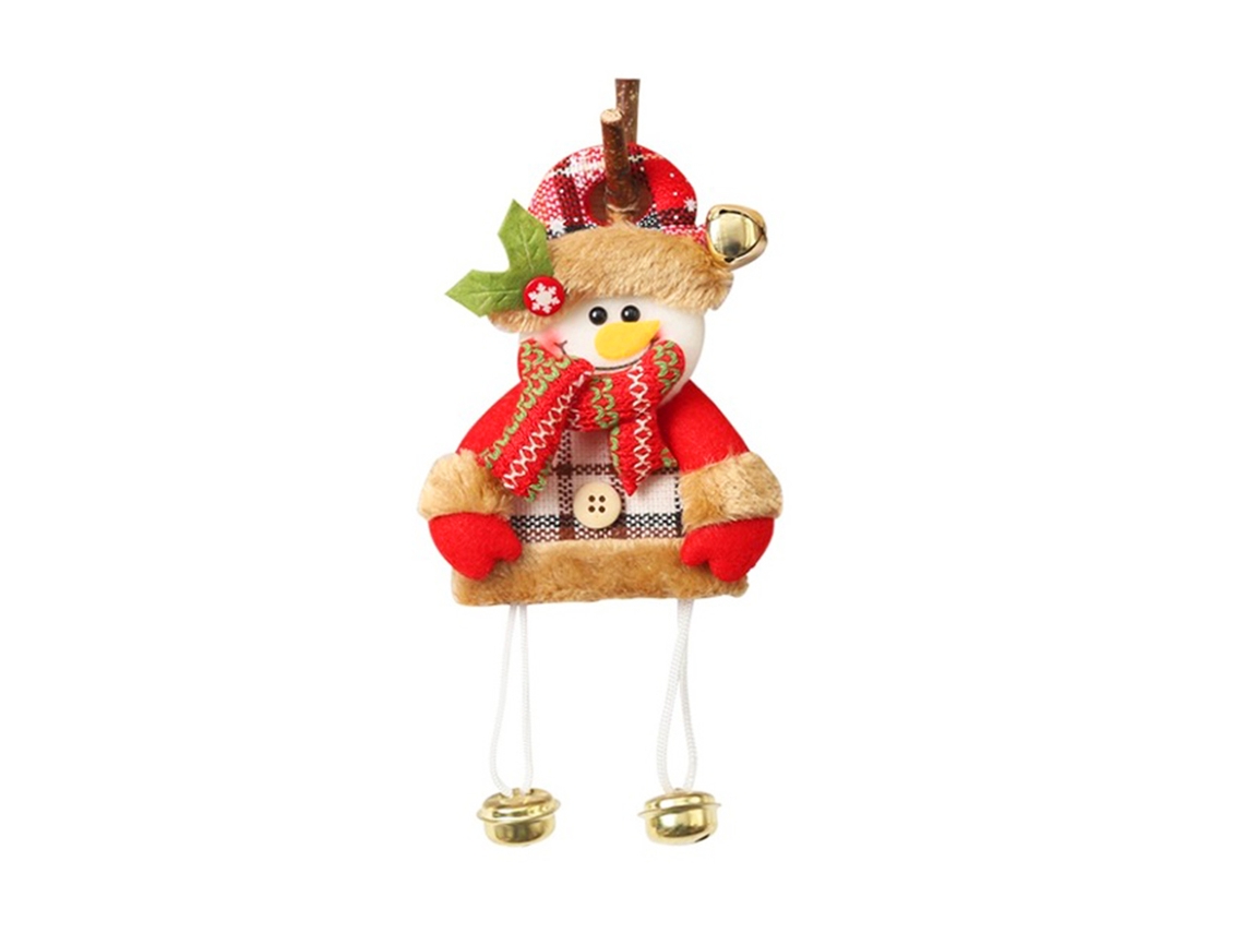 Decoração De Natal Laxiscreed Com Boneco Pai Natal E Baloiço Para Festas E Ambientes Natalícios