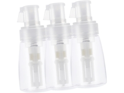 Conjunto De 3 Frascos Spray Vazios Para Pó, Dispensadores De Pó Para Cabeleireiros