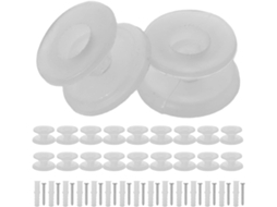 Enrolador De Cordão Para Persiana Bestoyard Com Instalação Compacta, Material Plástico Bege, Seguro, Adequado Para