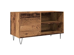 Record Cabinet, Record Cabinets Vidaxl Marrom Madeira Processada (n/a)