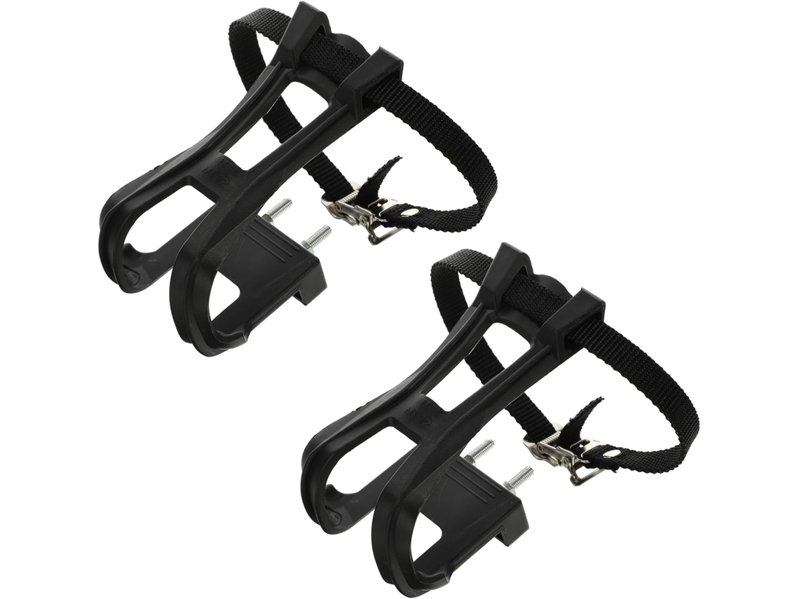 Cinto Fixação Pedal Bicicleta Estrada, Preto, Com Material