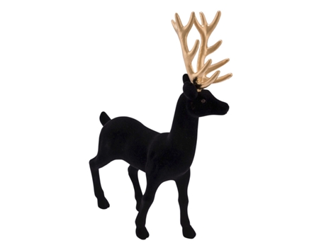 Decorações de Natal GEHLMANN (Preto / dourado - 12 x 3,5 x 19 cm)