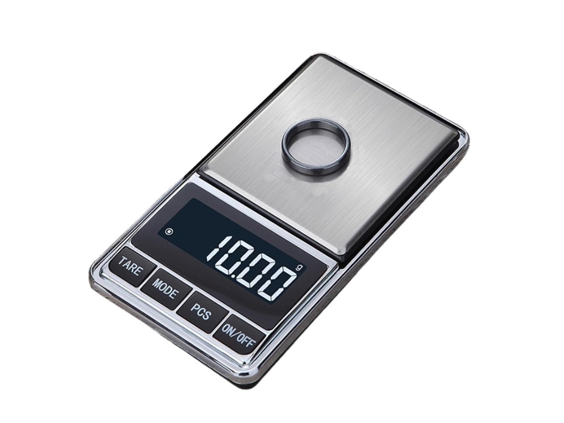 Mini Balança Digital De Bolso Joias 0, 01g 0, 1g | 100g 200g 300g 500g 1kg, G Oz Tl Gn Ozt Dwt Ct, Lcd, 2×aaa 500g