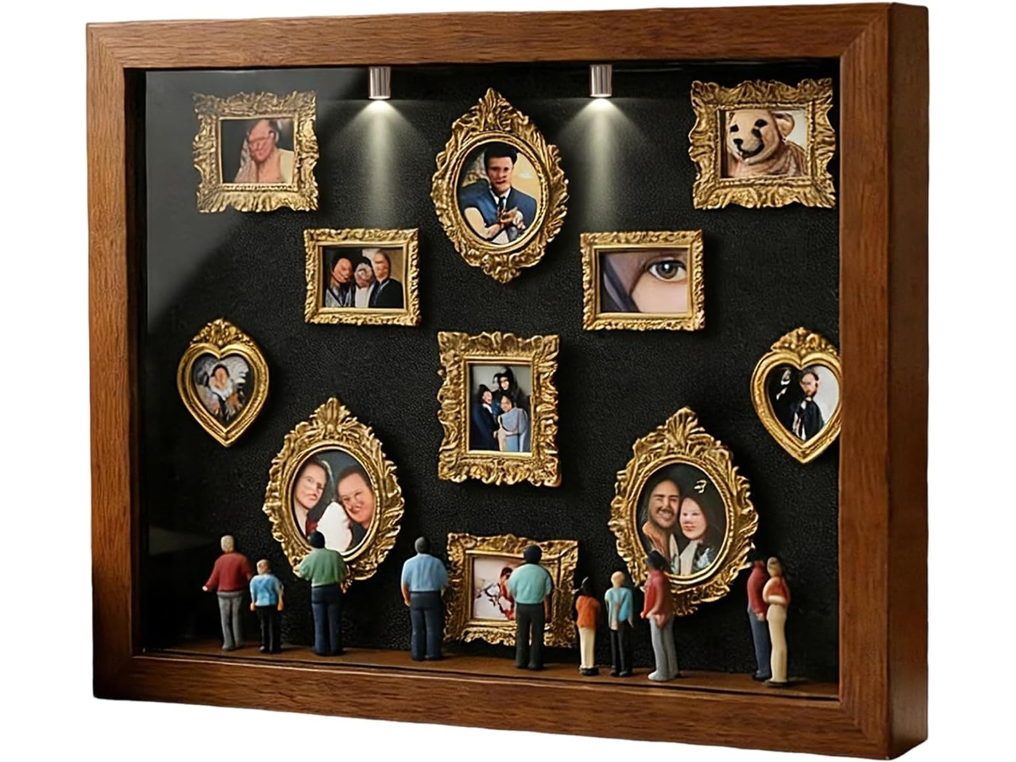 Mini Vitrine De Museu Faça Você Mesmo Para Decoração De Memórias |