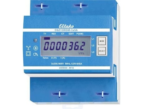 Drehstromzähler 3x5a Geeicht Dsz15wdm 3x5a Mid Eltako (28305515)