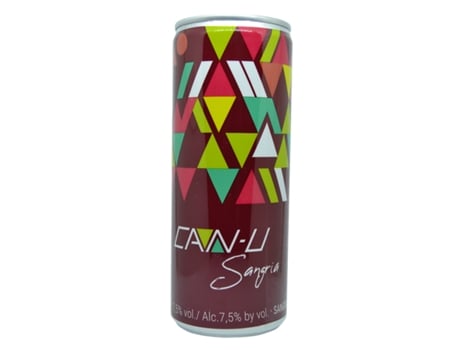 Sangria Can-U 25Cl Cx. 4 Latas