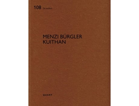 Livro Menzi Burgler Kuithan de Wirz e Heinz (Alemão)