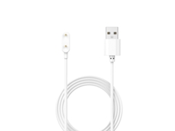Cabo Carregador Magnético Usb-a Branco, Compatível Smartwatch Com Segurança