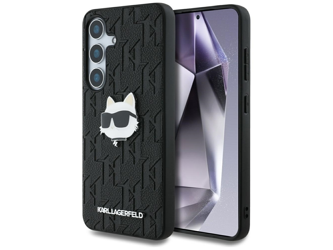 Capa Karl Lagerfeld Para Samsung Galaxy S25 Com Monograma Choupette
