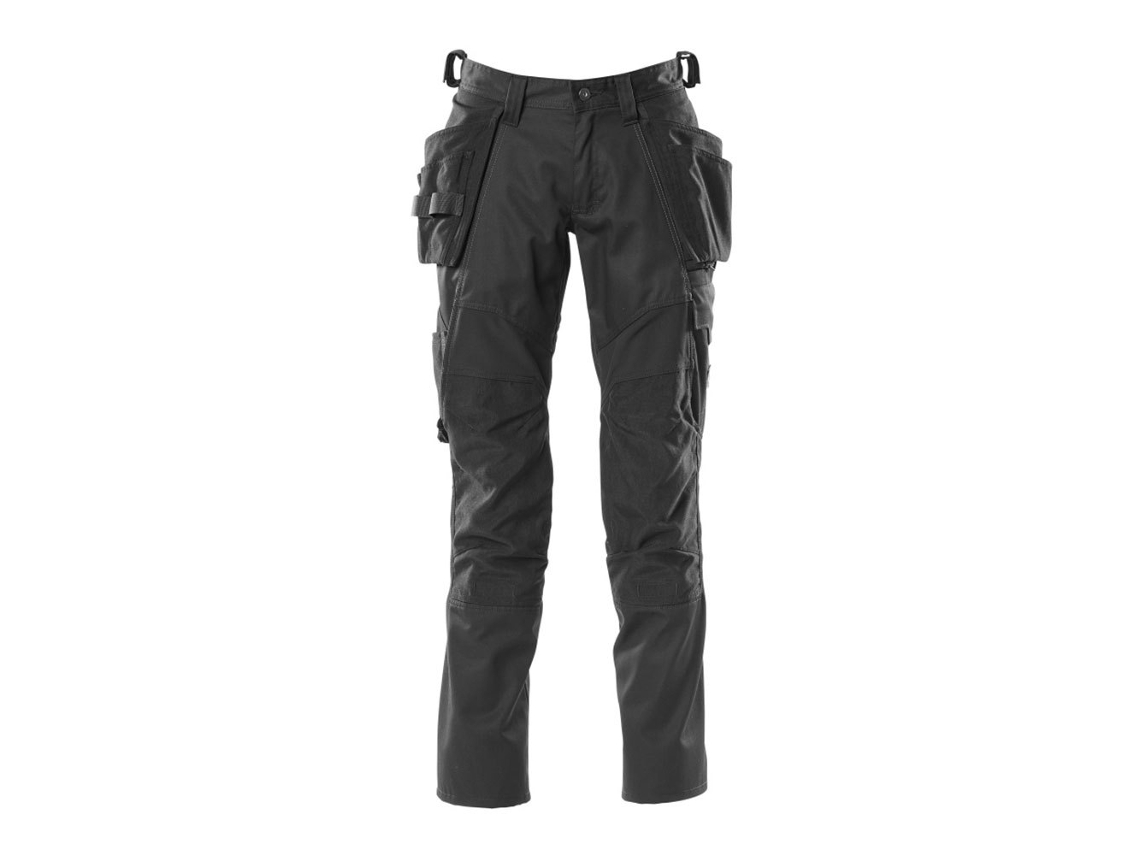 Calças Grandes Com Bolsos Pendurados Accelerate 18531 Preto 47 / 35 MASCOT