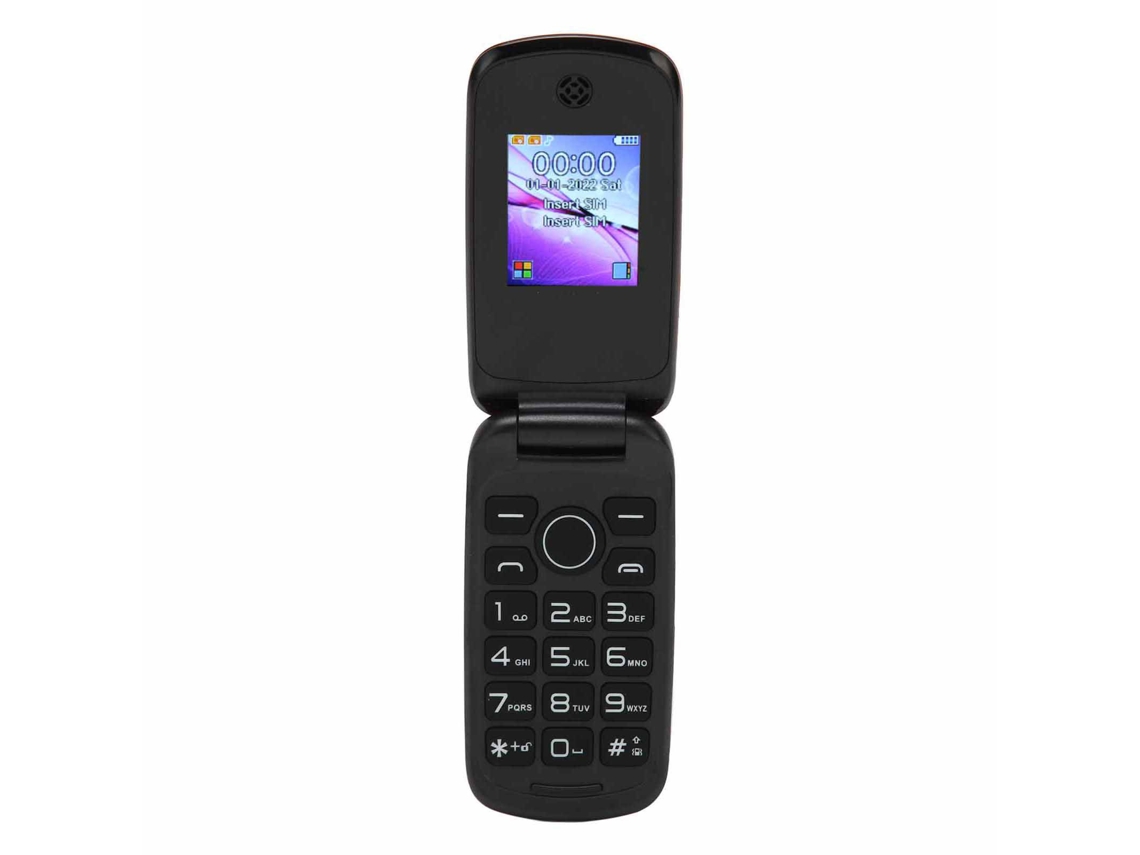 Mali telefone Flip 2g Dual Sim Tela Colorida 1.77 Polegadas Bateria 1200mah Desbloqueado com Ficha Uk