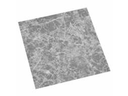 Vidaxl Pranchas De Piso Autoadesivo Cinza E Branco 30,5 X 30,5 Cm