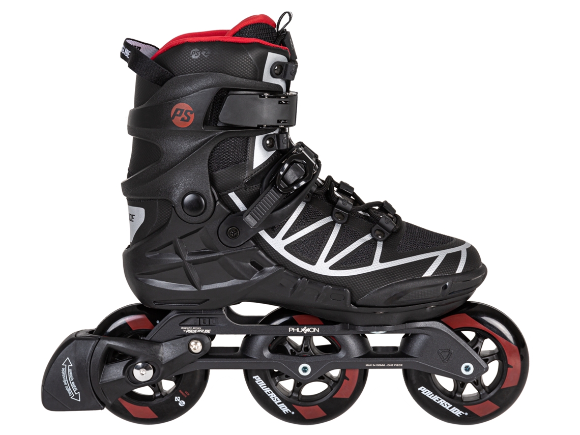 Patins POWERSLIDE Phuzion Argon Scarlet 100 Inline Skates (43)