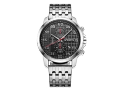 Relógio Masculino Multifuncional Ochstin 7079 Com Movimento De Quartzo, À Prova D'água E Com Pulseira De Aço Luminosa.