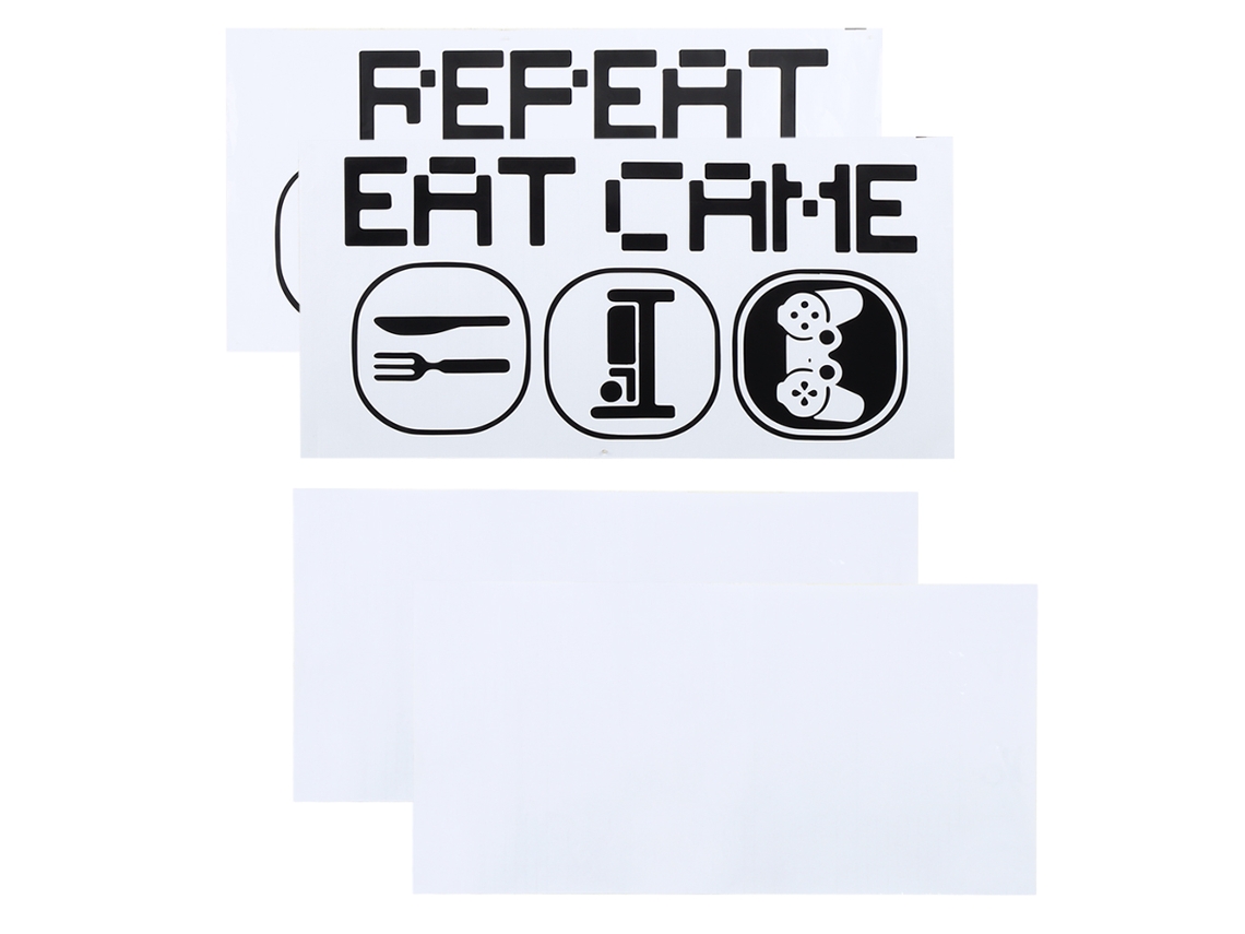 Autocolante De Parede Jogo Em Pvc Da Laxiscreed Para Uma Decoração Divertida E Fácil De Aplicar