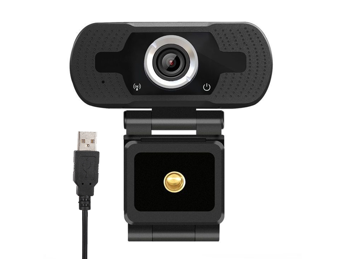 Webcam Hd 1080p Com Microfone Câmera Para Computador Acessório Para Notebook Para Transmissão Ao Vivo
