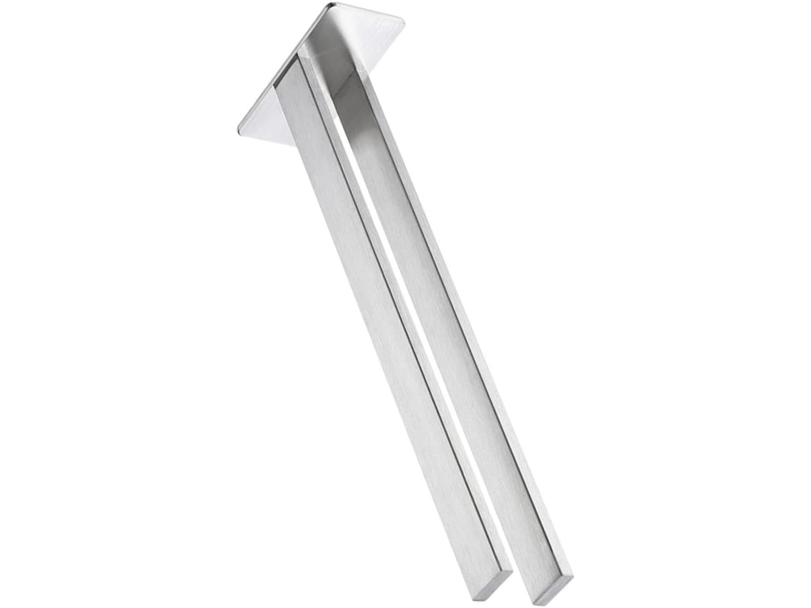 Tofficu Suporte De Toalhas Em Aço Inoxidável, Suporte Duplo Para Toalhas De Banheiro, Prateleira Para Cozinha