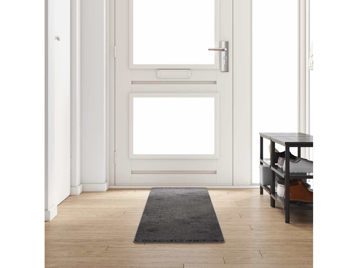 Vidaxl Runner De Carpete Cinzento 50 X 300 Cm 100% Polipropileno Tuft