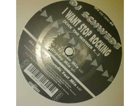 Vinil I Want Stop Rocking Kick The Mother F Spv Dancefloor