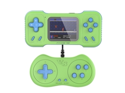 Console Portátil A15 Novo Para Crianças, Mini 2 Jogadores, 500 Jogos Retro, Tv, Bateria Recarregável A15 Duplo Sfushos (verde)