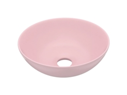Bathroom Sink, Bathroom Sinks Vidaxl Cor-de-rosa Cerâmica (n/a)
