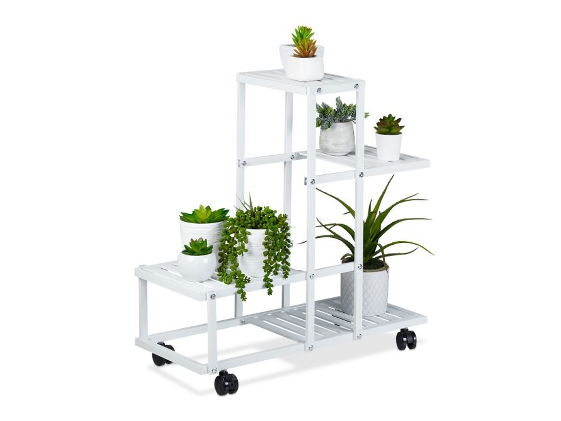 Suporte Para Plantas 4 Prateleiras B2x