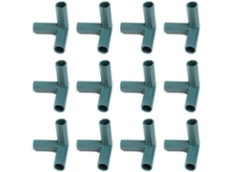 Conector De Quadro De Estufa, 12pcs Conector Plástico Para Crescimento De Plantas Trepadeiras