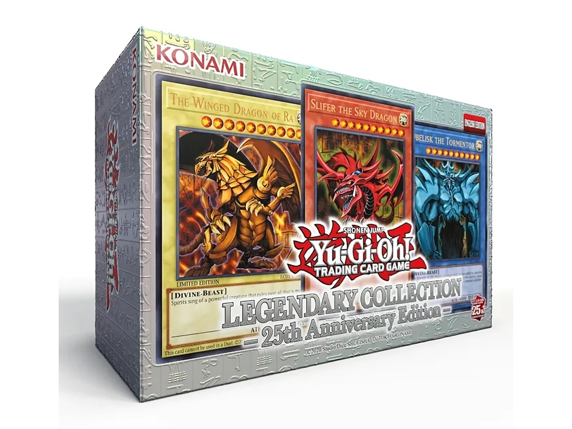 Jogo de Cartas KONAMI YGO Legendary Collection: 25th Anniversary Edition Idade Mínima Recomendada: 6 anos)