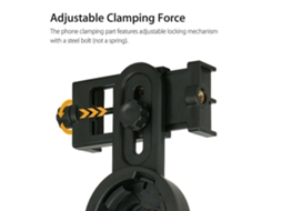 Adaptador Universal Para Telefone Para Telescópio Monocular E Binóculo Aquaforge