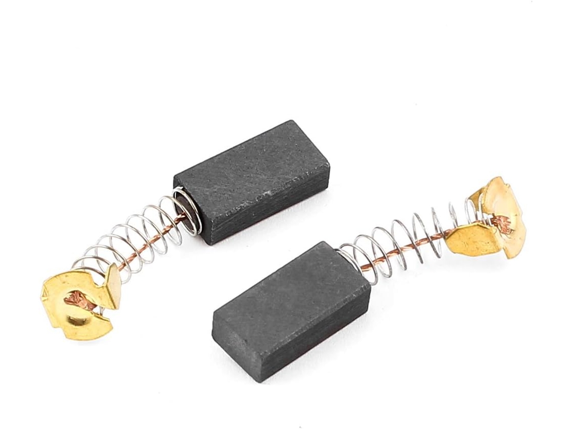 2 Unidades de Escovas Carvão para Motor Furadeira/esmerilhadeira Elétrica, 6 Mm X 20 10 CHABERLU