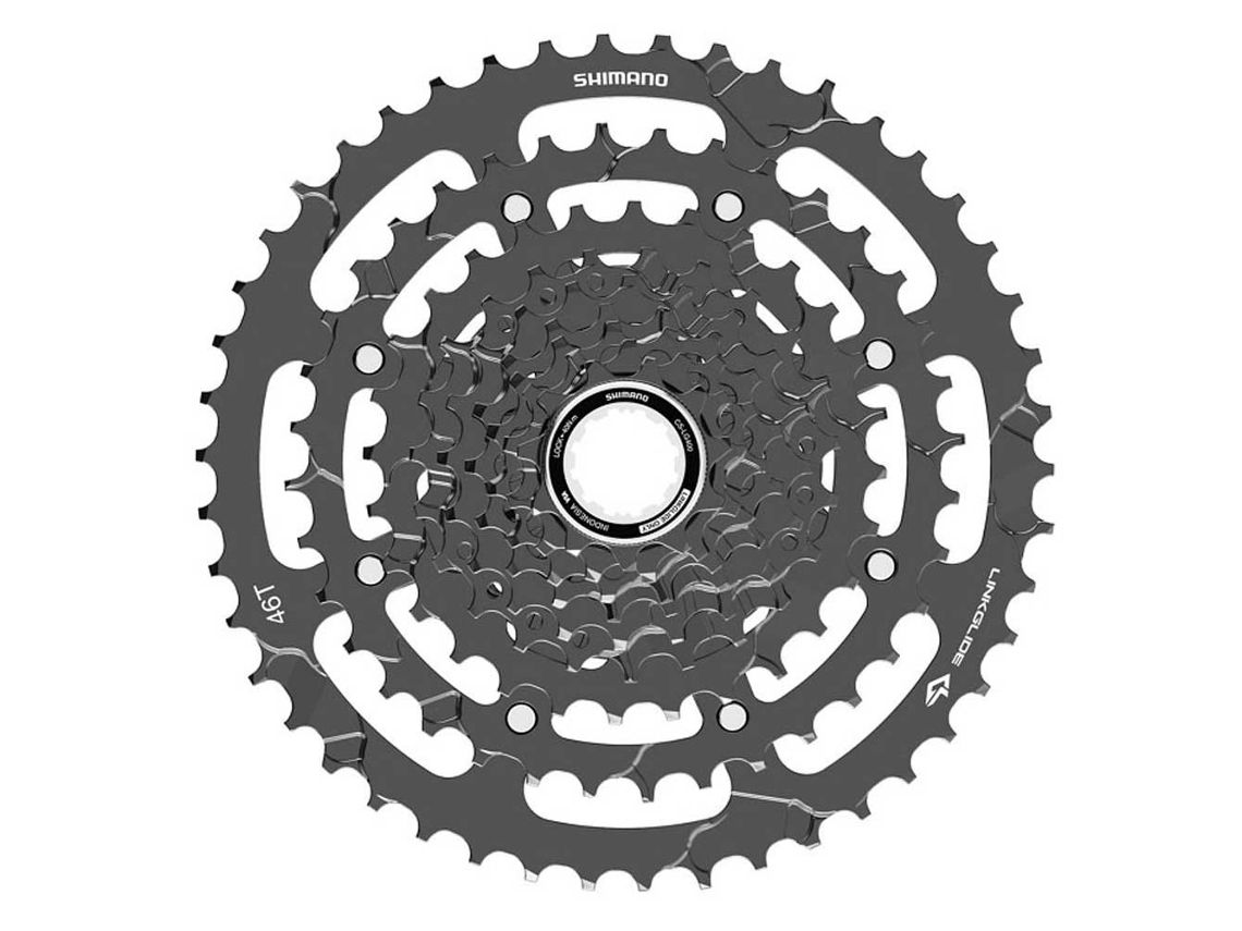 Cassete Cues Lg400-9 Prateado 9S / 11-36Tshimano