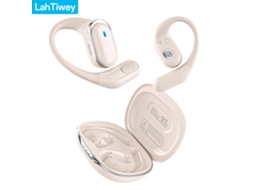 Fones de Ouvido Sem Fio Bluetooth 5.4 , Equipados com Microfone de Alta Definição e Bateria com Duração de Até 60 Horas. MDUG (branco Marfim)