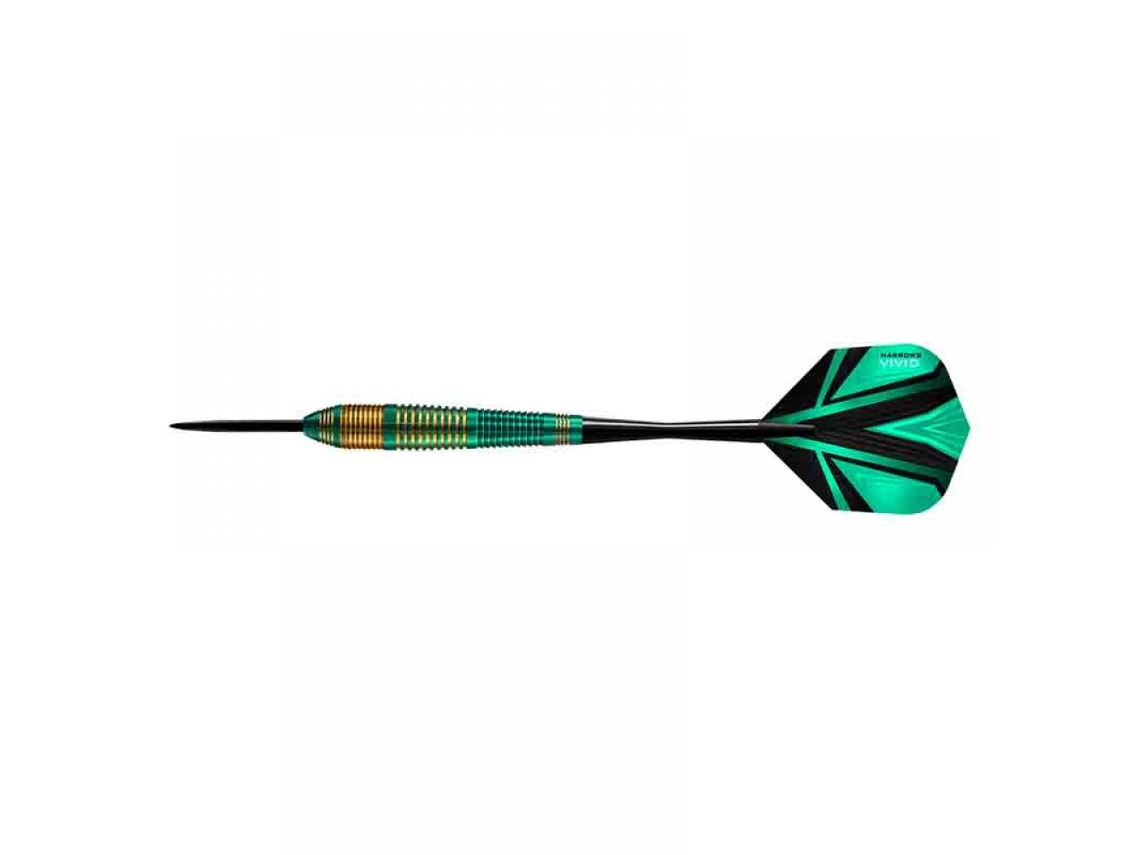 Dardos HARROWS Vivid Brass Green 22gR