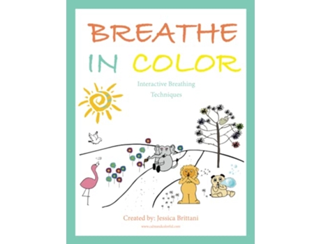 Livro Breathe In Color Coping In Color Series de Jessica Brittani (Inglês)