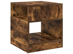 Mesa de Apoio Carvalho Defumado 40,5 X 40 X 45 Cm MAISON EXCLUSIVE