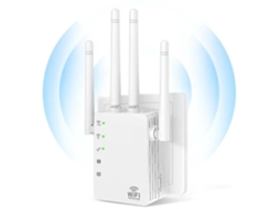 Extensor Wifi De Banda Dupla De 1200 Mbps De 2 4 E 5 Ghz Amplificador De Sinal De Extensor Wifi Para Cobertura Doméstica Até 12.880 Pés Yizhood