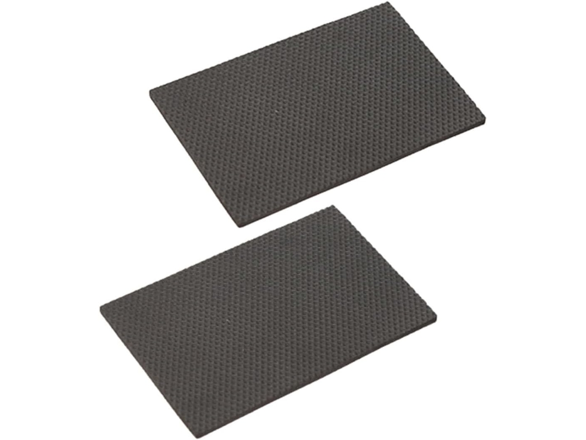 Angooily Conjunto De 2-protetores Pés Cadeira Em Eva Preto Para Móveis E Mesas, Antiderrapantes