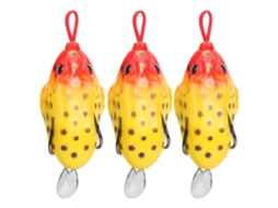 Sequin Frog Fishing Soft Lure, Lifelike Fish Attraction, For Black Carp, Fishing Tackle Bait