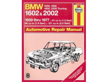 Livro bmw 1500, 1502, 1600, 1602, 2000 & 2002 (59 - 77) up to s de haynes publishing (inglês)