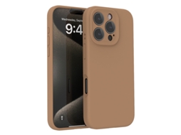 (cáqui, Iphone 14 Pro) Capa De Silicone Líquido — Compatível Com A Série Iphone — Proteção Total Da Lente E Resistente A Quedas