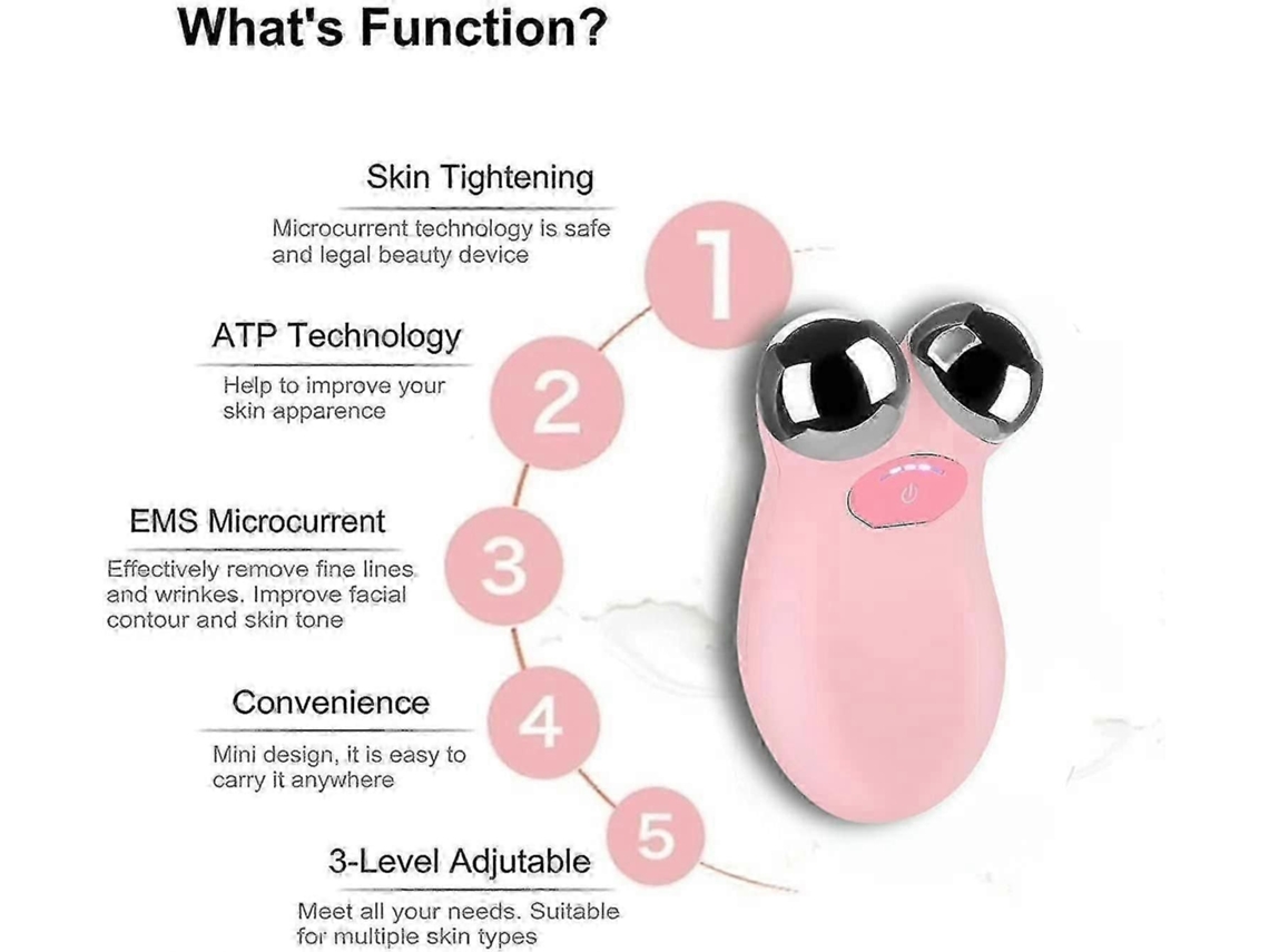 Aparelho Elétrico para Remoção de Rugas Faciais 26 27, Massageador Facial Lifting e Firmador com Rolo 3d em Formato D Y. GOKOCO