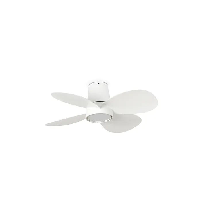 Klover S Ventilador De Teto Branco Com Luz 34315 Faro