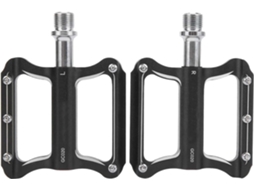 Pedais Para Bicicleta De Montanha, Antiderrapantes Com Base Plana Em
