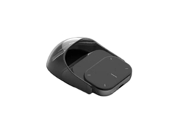 Lurelia Mini Teclado Bluetooth, Sem Fio, Abs, Touchpad, Air Mouse, Cor Preto / Azul Para Ipad/ios