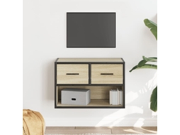 Vidaxl Móvel P/ Tv 60x31x39,5 Cm Deriv. Madeira/metal Carvalho Sonoma