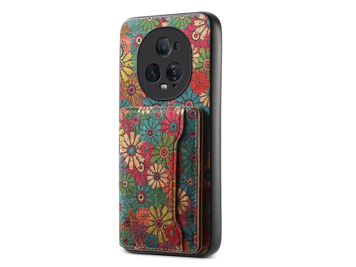 Capa Para Celular Honor Magic5 Ultimate Com Compartimento Para Cartões